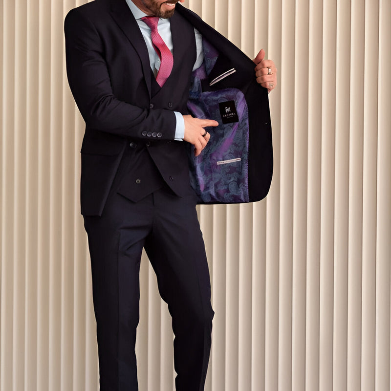 Kit de traje masculino completo Dominus con blazer y pantalón + REGALOS: reloj y gafas de sol | PROMOCIÓN ESPECIAL 30 AÑOS - ENVÍO GRATIS