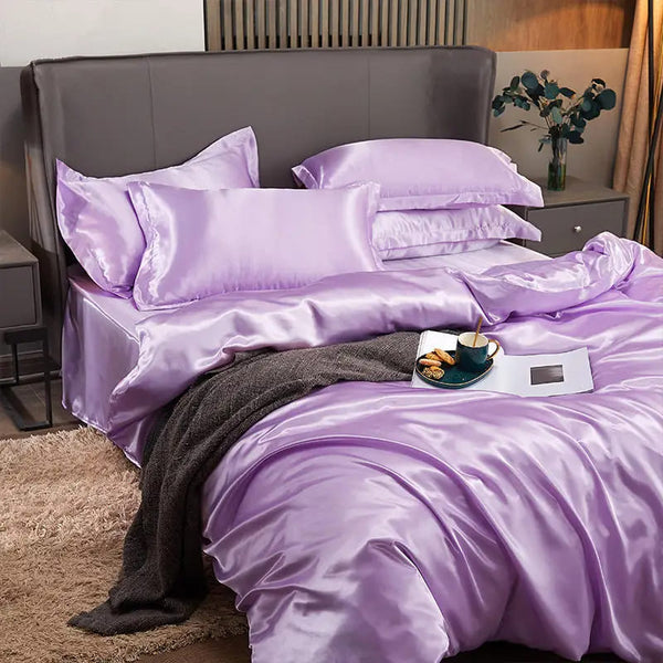(¡Paga 1, Lleva 2!) Juego de Ropa de Cama de Satén Belline (¡El Confort Que Te Mereces!)