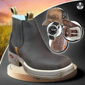 Kit Bota Ortopédica Fazenda con caña corta en 100% cuero bovino + REGALOS: Cinturón, Gorra, Cartera y Reloj | PROMOCIÓN ESPECIAL 30 AÑOS - ENVÍO GRATIS