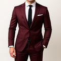 Conjunto de traje formal completo en tela Oxford Canvedish | REGALO: Corbata | PROMOCIÓN ESPECIAL 30 AÑOS - ENVÍO GRATIS