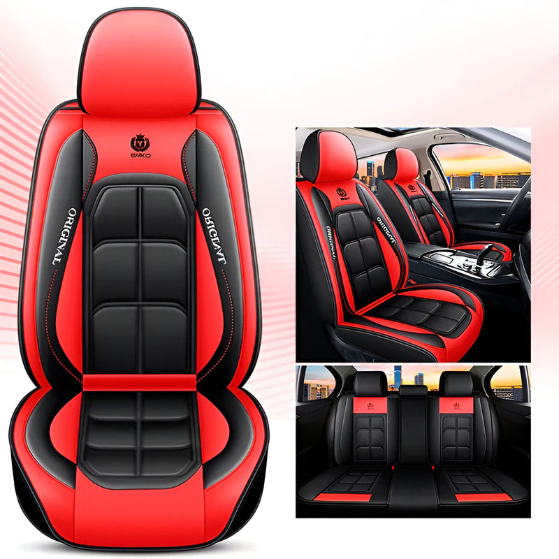 Compra 1 y llévate 3 Funda para Asiento de Auto Nuke de Cuero Legítimo Universal + REGALO: Alfombra Completa | PROMOCIÓN ESPECIAL 30 AÑOS - ENVÍO GRATIS