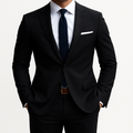 Conjunto de traje formal completo en tela Oxford Canvedish | REGALO: Corbata | PROMOCIÓN ESPECIAL 30 AÑOS - ENVÍO GRATIS