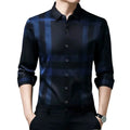Camisa de Hombre de Manga Larga a Cuadros