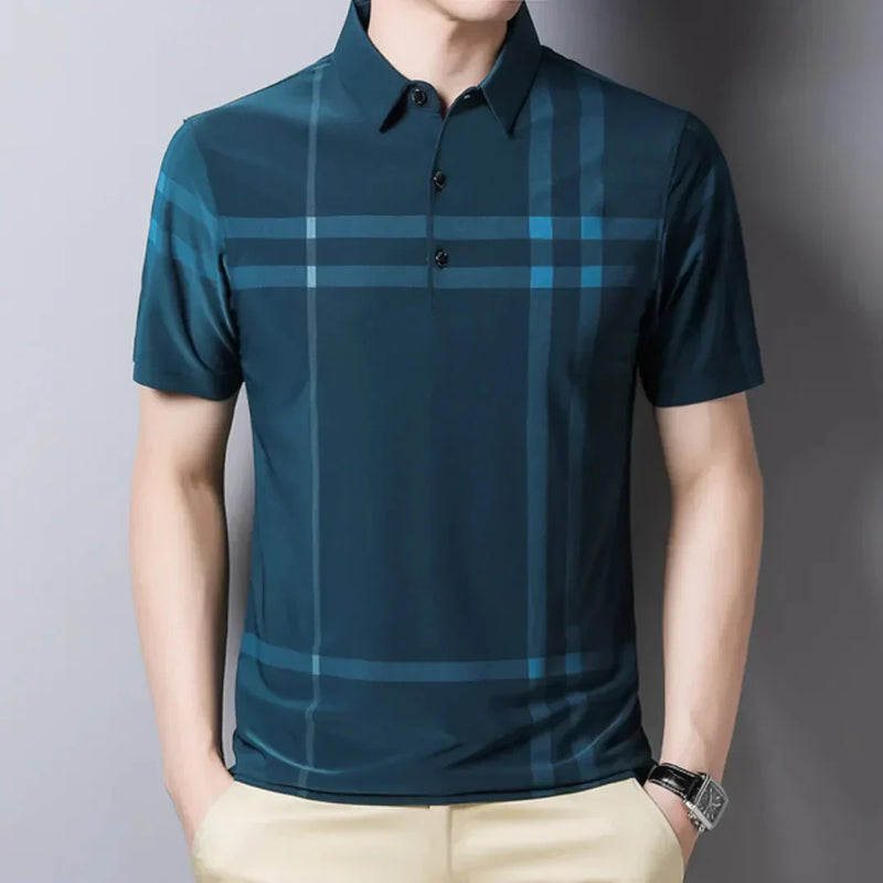 Camisa Polo a Cuadros para Hombre