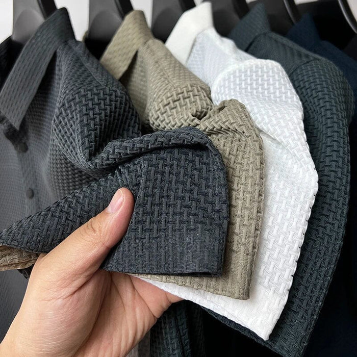 Compra 1 Llévate 3 - Camisa Polo Premium Elegante de Seda Peruana