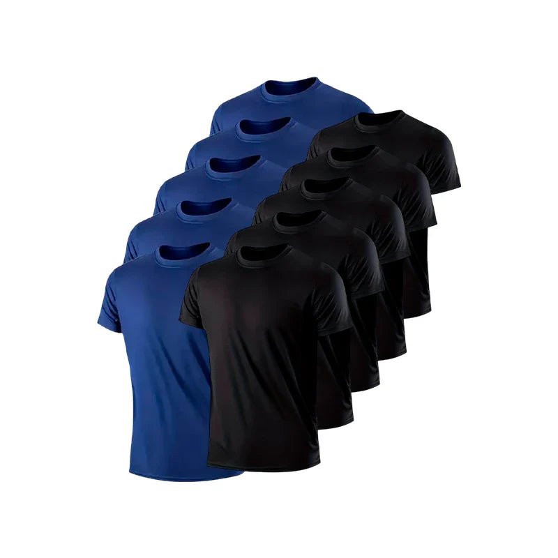 Kit con 10 camisetas lisas y transpirables para el verano | PROMOCIÓN ESPECIAL 30 AÑOS - ENVÍO GRATIS