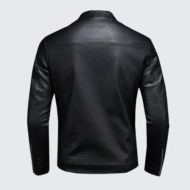 Chaqueta Masculina de Cuero Raven
